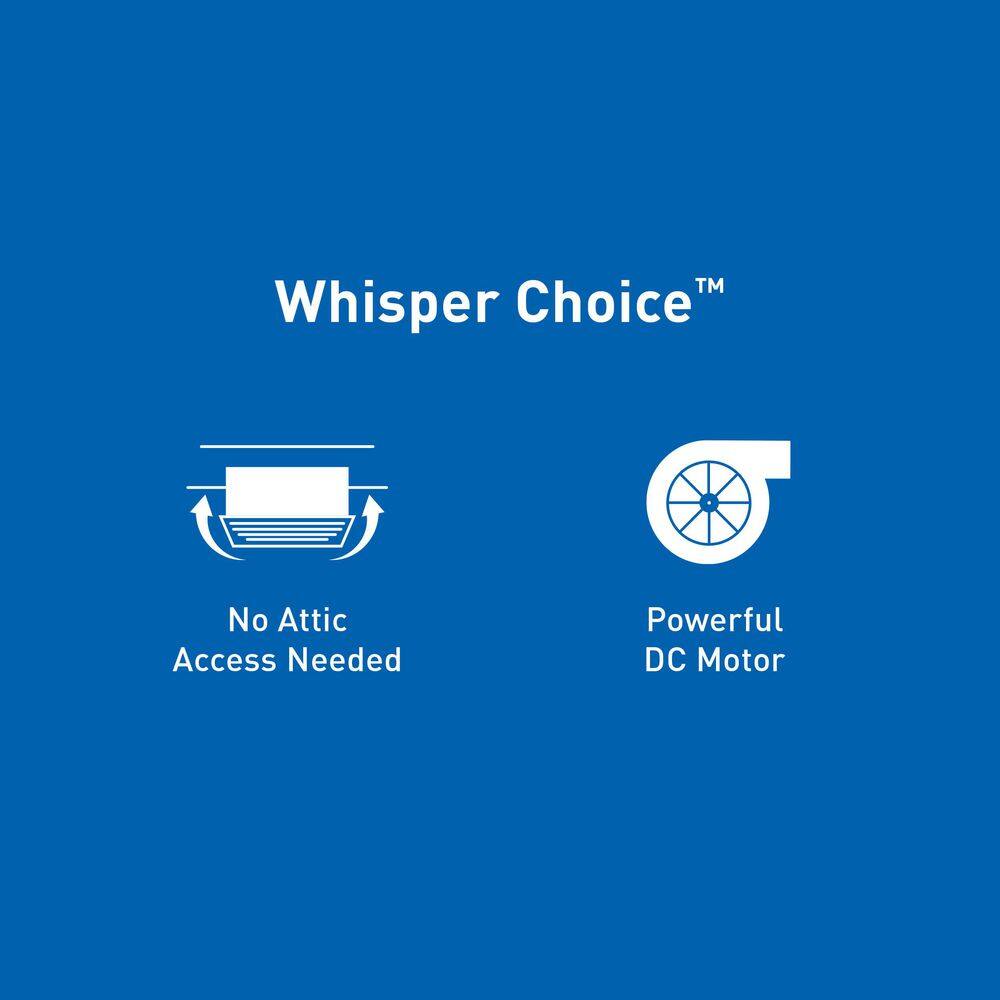 Panasonic RG-C811A Whisper Choice DC Pick-A-Flow 80 110 CFM Ceiling Bathroom Exhaust Fan with Flex-Z Fast Bracket4
