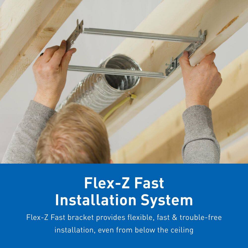 Panasonic RG-C811A Whisper Choice DC Pick-A-Flow 80 110 CFM Ceiling Bathroom Exhaust Fan with Flex-Z Fast Bracket8