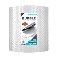 Pratt Retail Specialties 12X90BUB2 12 in. x 90 ft. Clear Bubble Cushion (2-Pack)