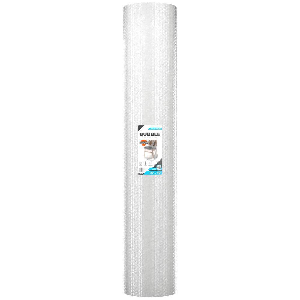 Pratt Retail Specialties 48X40BUB2 48 in. x 40 ft. Clear Bubble Cushion (2-Pack) Pratt Retail Specialties 48X40BUB2 48 in. x 40 ft. Clear Bubble Cushion (2-Pack)