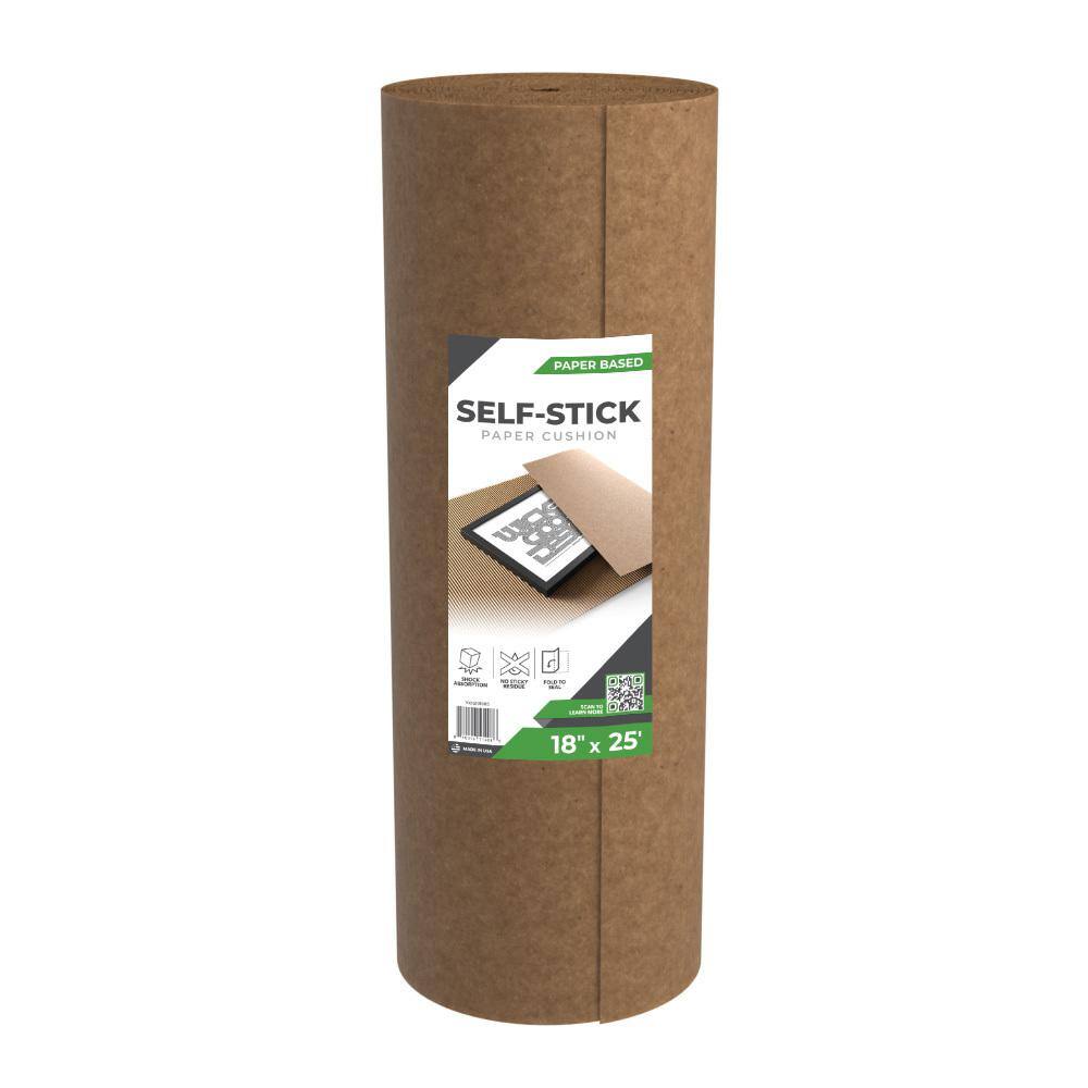 Pratt Retail Specialties SLFSTKPPR16 18 in. x 25 ft. Self-Stick Paper Protection Roll (16-Pack) Pratt Retail Specialties SLFSTKPPR16 18 in. x 25 ft. Self-Stick Paper Protection Roll (16-Pack)