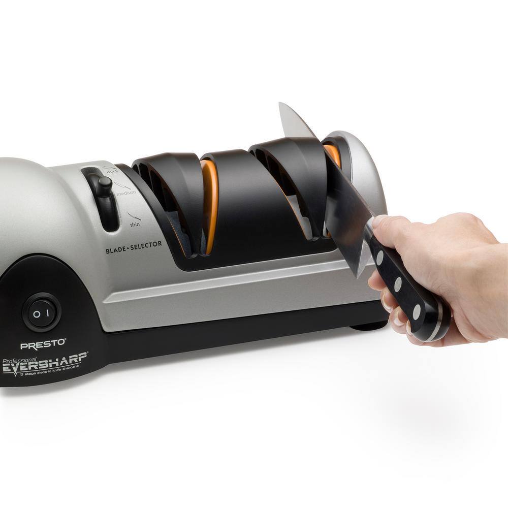 Presto 08810 Professional EverSharp 3-Stage Electric Knife Sharpener11