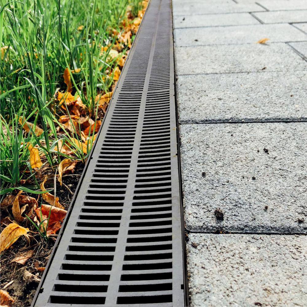 RELN 003102 Storm Drain 40 in. Channel Complete with Portland Grey Grate7