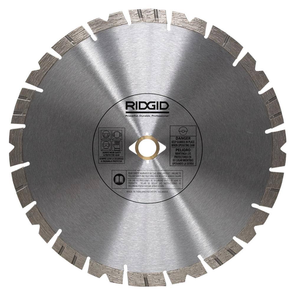 RIDGID 25-SG10IP 10 in. Masonry Cutting Segmented Rim Diamond Saw Blade1