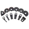 RIDGID AC24J14 14-Piece Oscillating Multi-Tool Blade Accessory Kit