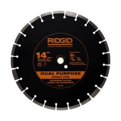RIDGID HD-CC14X 14 in. Dual-Purpose Walk-Behind Saw Diamond Blade