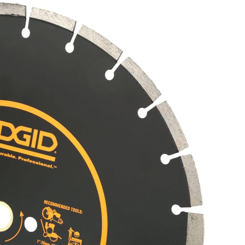 RIDGID HD-CC14X 14 in. Dual-Purpose Walk-Behind Saw Diamond Blade1