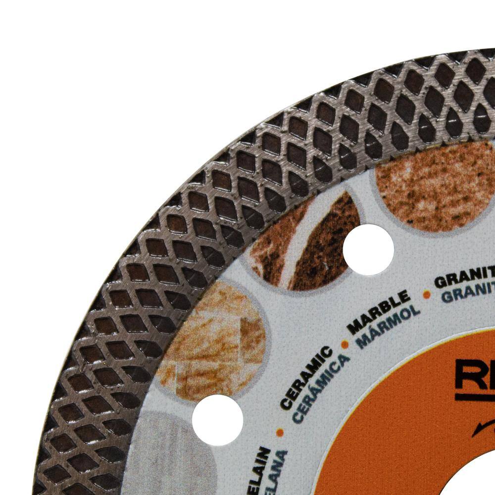 RIDGID HD-CM45P 4.5 in. Continuous Rim Blade with Mesh Rim2