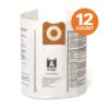 RIDGID VF3502B High-Efficiency Wet Dry Vac Dry Pick-up Only Dust Bags for Select 12-16 Gallon RIDGID Shop Vacuums, Size A (12-Pack)