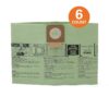 RIDGID VF3602A Wet Dry Vac Premium Cyclonic Dry Pick-up Only Dust Bags for Select 12-16 Gallon RIDGID Shop Vacuums, Size A (6-Pack)