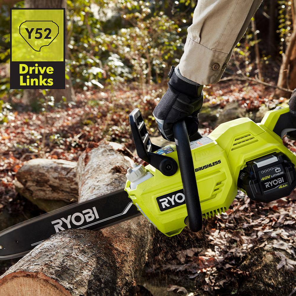 RYOBI RY14C1-4 14 in. 0.050-Gauge Replacement Full Complement Standard Chainsaw Chain, 52 Links (4-Pack)7