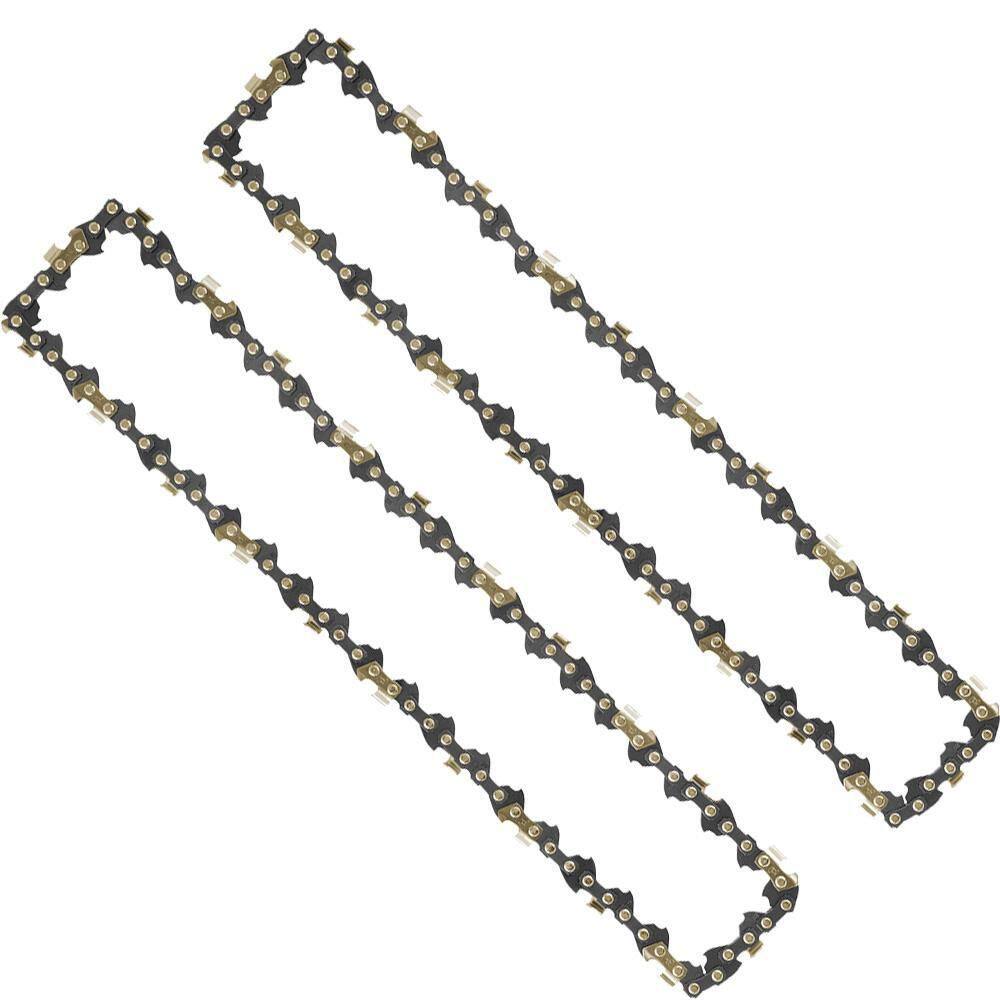 RYOBI RY18C1-RY18C1 18 in. 0.050-Gauge Replacement Full Complement Standard Chainsaw Chain, 62 Links (2-Pack)0