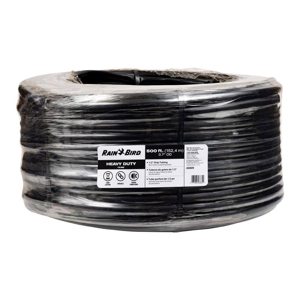 Rain Bird T70-500S 1 2 in. (0.70 in. O.D.) x 500 ft. Distribution Tubing for Drip Irrigation2