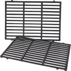 SHINESTAR 7638 Grill Grates Replacement for Weber Spirit 300 Series, E-310 E-330 Cast Iron (2-Pack)