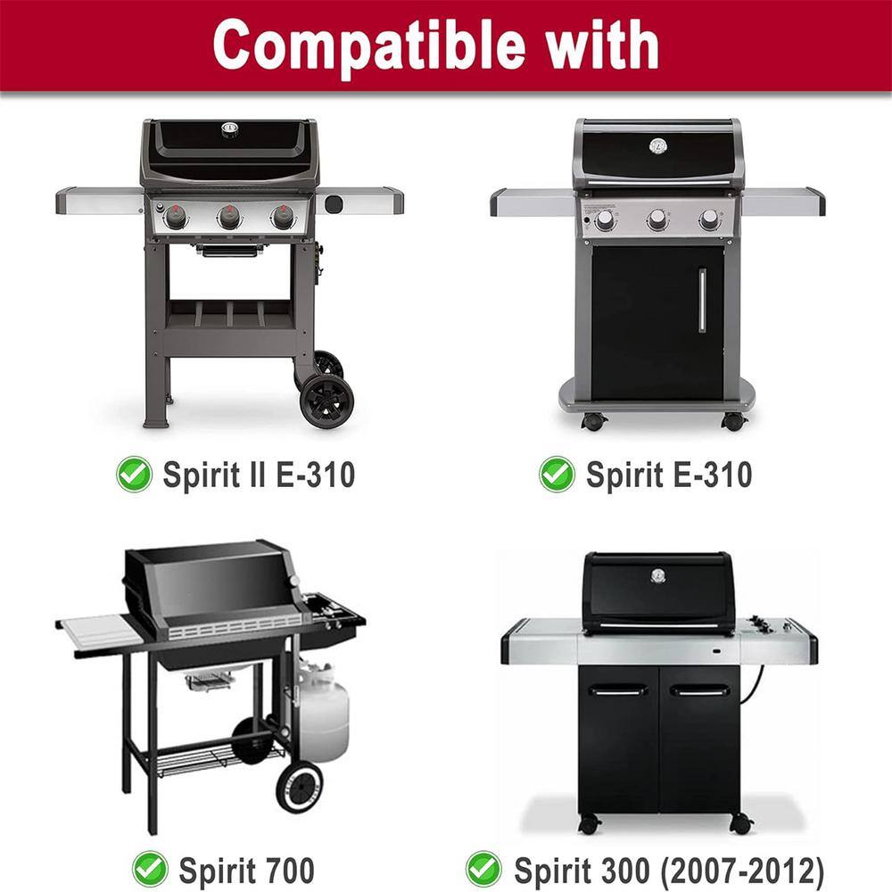 SHINESTAR 7638 Grill Grates Replacement for Weber Spirit 300 Series, E-310 E-330 Cast Iron (2-Pack)56