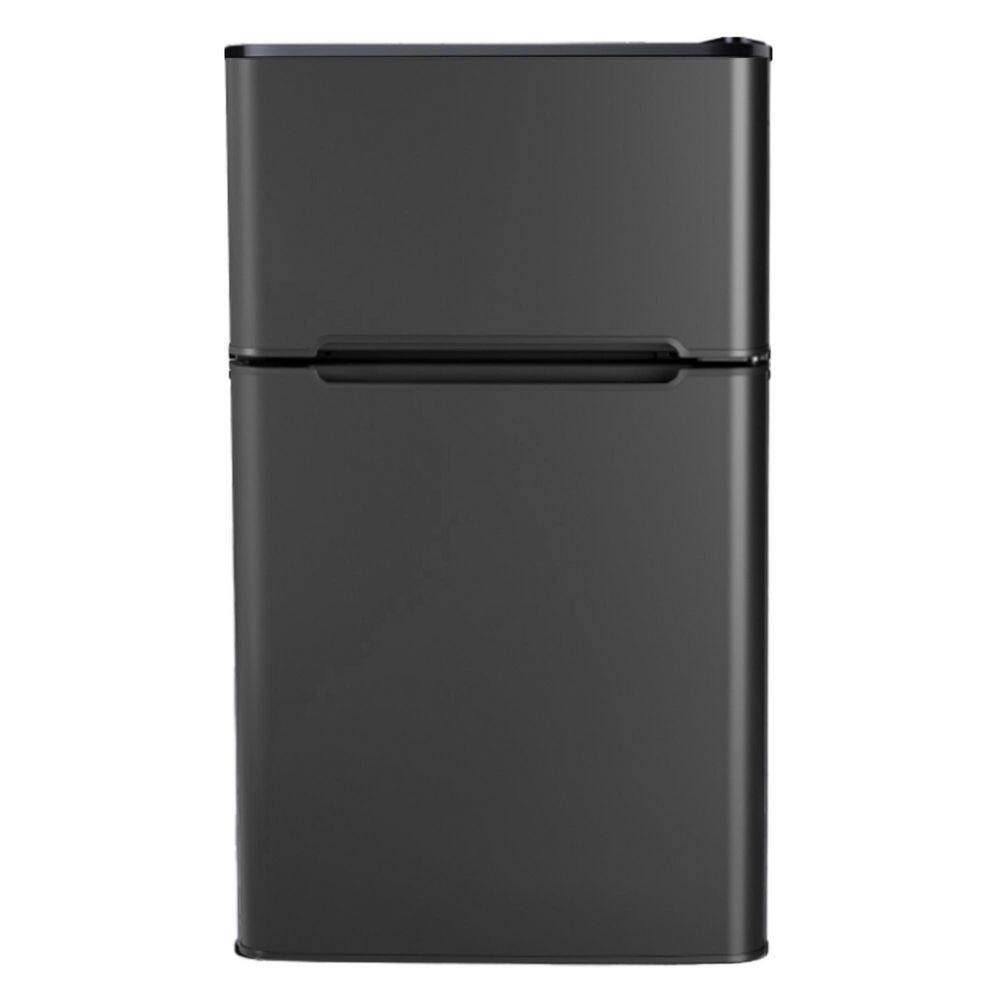 SIMZLIFE RF-H-HD 20 in. 3.2 cu. ft. Mini Refrigerator in Black with Compact Freezer, 7 Temperature Control, Low Noise, 3D Cooling SIMZLIFE RF-H-HD 20 in. 3.2 cu. ft. Mini Refrigerator in Black with C