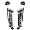 SKYSHALO Drywall Stilts Aluminum Tool Stilts 24 to 40 in. Adjustable Painting Black