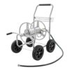 SKYSHALO Hose Reel Cart Hold Up to 250 ft. of 5/8 in. Hose Garden Water Hose Carts Mobile Tools with 4 Wheels Heavy Planting