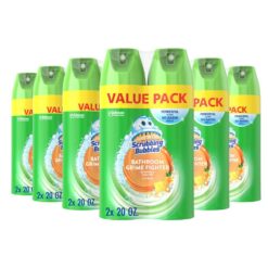 Scrubbing Bubbles 306381 20 oz. Fresh Citrus Scent Disinfectant Bathroom Cleaner (12-Count)(6-Pack)
