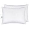 Serta PZW020AKGWHT Down Illusion Hypoallergenic Medium Density Down Alternative King Pillow (Set of 2)