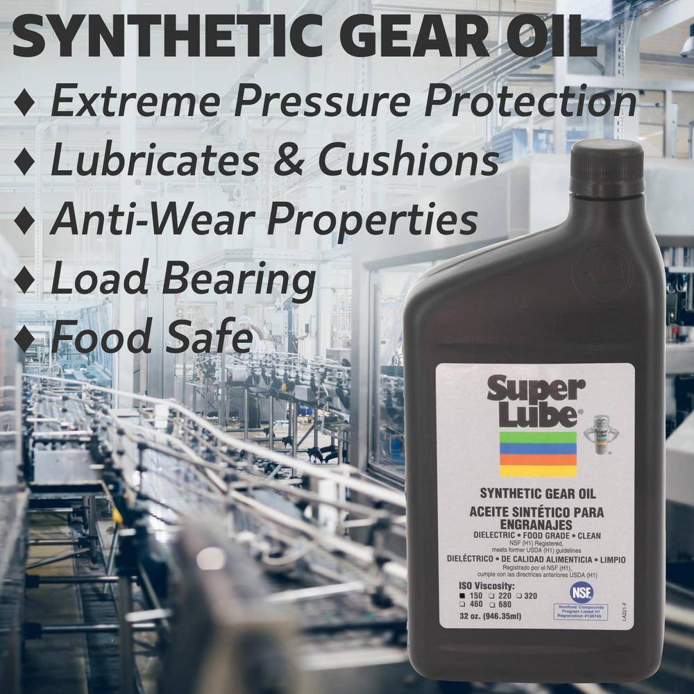 Super Lube 54201 1 Gal. Synthetic Gear Oil ISO 2201