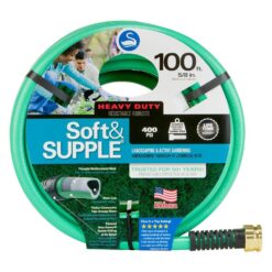 Swan CSNSS58100 Soft and SUPPLE 5/8 in. x 100 ft. Heavy Duty Water Hose