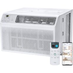 TCL H10W35W 10,000 BTU (DOE) 120-Volt Smart Window Air Conditioner, Fan and Dehumidifier, 450 sq. ft., Remote Control