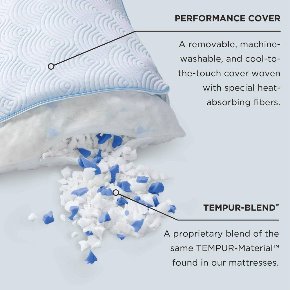 TEMPUR-PEDIC 153281P6 Tempur Cloud Adjustable Plus Cooling King Pillow8