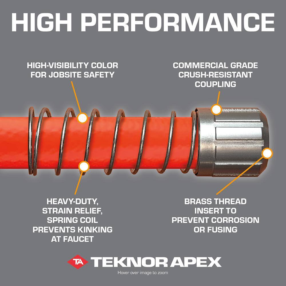 Teknor Apex 9150 100 High-Performance 3 4 in x 100 ft. Kink Resistant, Durable Contractor Grade Garden Hose1