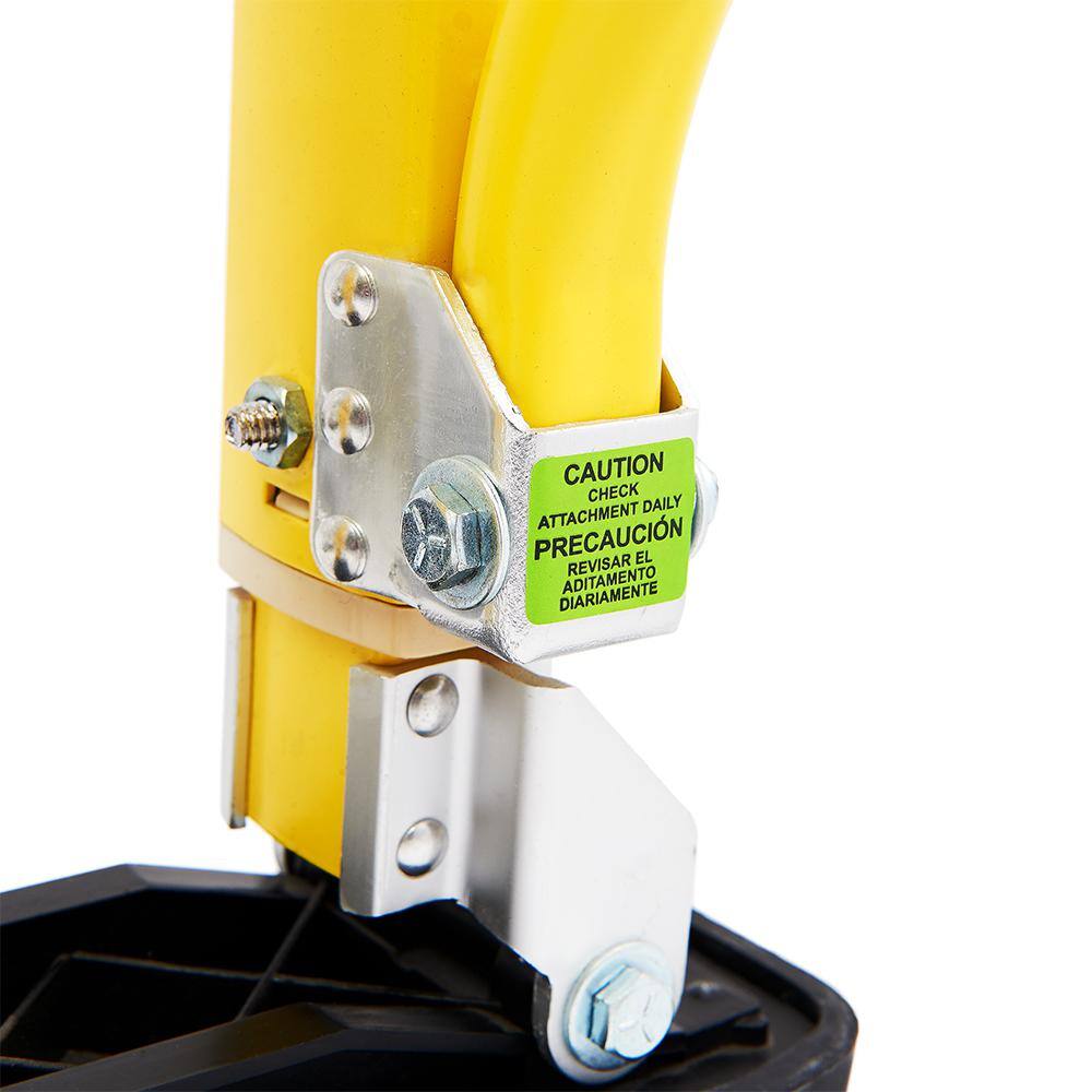 ToolPro TP02441 24 in. to 40 in. Magnesium Adjustable Drywall Stilts With Soft Straps9