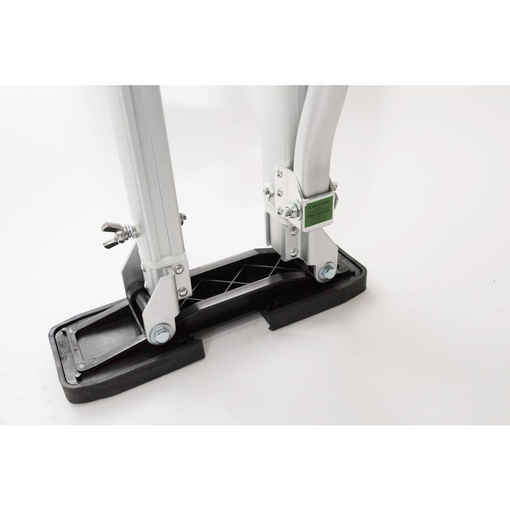 ToolPro TP72441 24 in. to 40 in. Aluminum Drywall Stilts with Soft Straps2