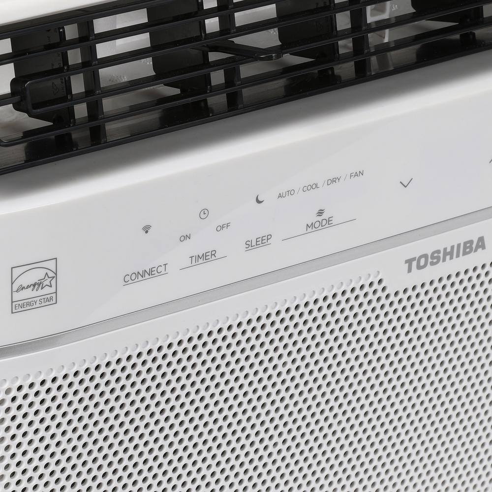 Toshiba WK1213CWRU 12,000 BTU 115-Volt Smart Wi-Fi Touch Control Window Air Conditioner with Remote for upto 550 sq. ft.7