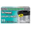 Ultrasac 55 Gal. Drum Liner Trash Bags (50-Count) (3-Pack)