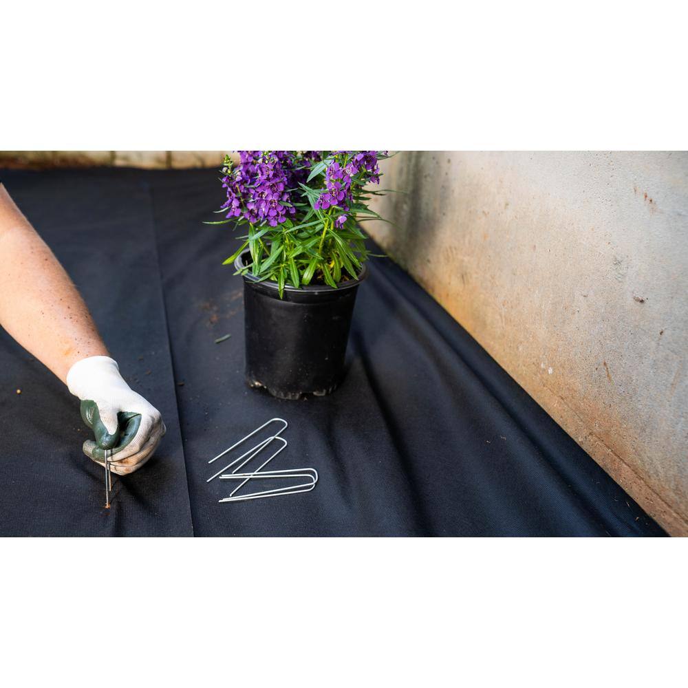 Vigoro NMV04100B 4 ft. x 100 ft. Medium Duty Weed Barrier Landscape Fabric5