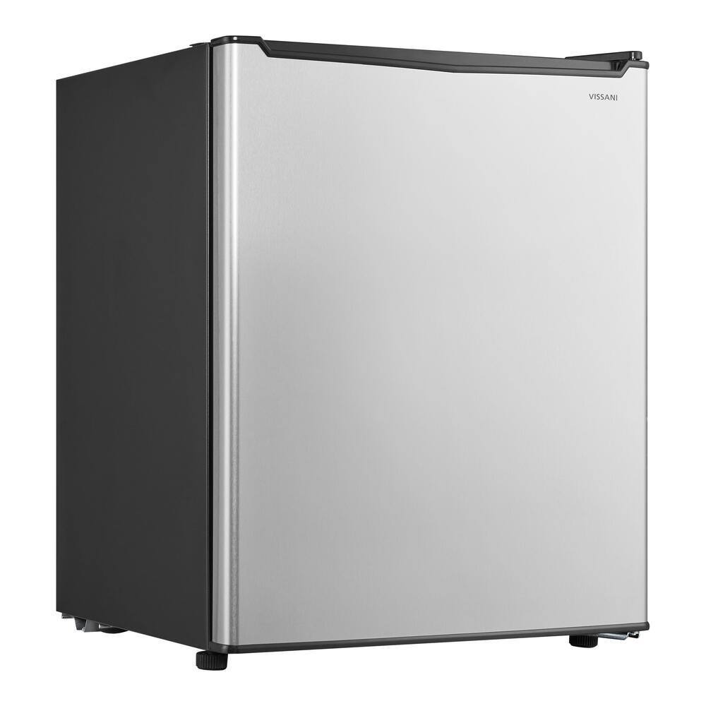 Vissani HVAR26GSE 2.6 cu. ft. Mini Refrigerator in Stainless Steel, ENERGY STAR Vissani HVAR26GSE 2.6 cu. ft. Mini Refrigerator in Stainless Steel, ENERGY STAR