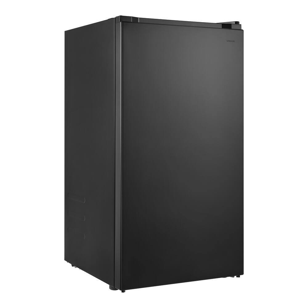 Vissani HVAR32BE 3.2 cu. ft. Mini Refrigerator in Black, ENERGY STAR Vissani HVAR32BE 3.2 cu. ft. Mini Refrigerator in Black, ENERGY STAR