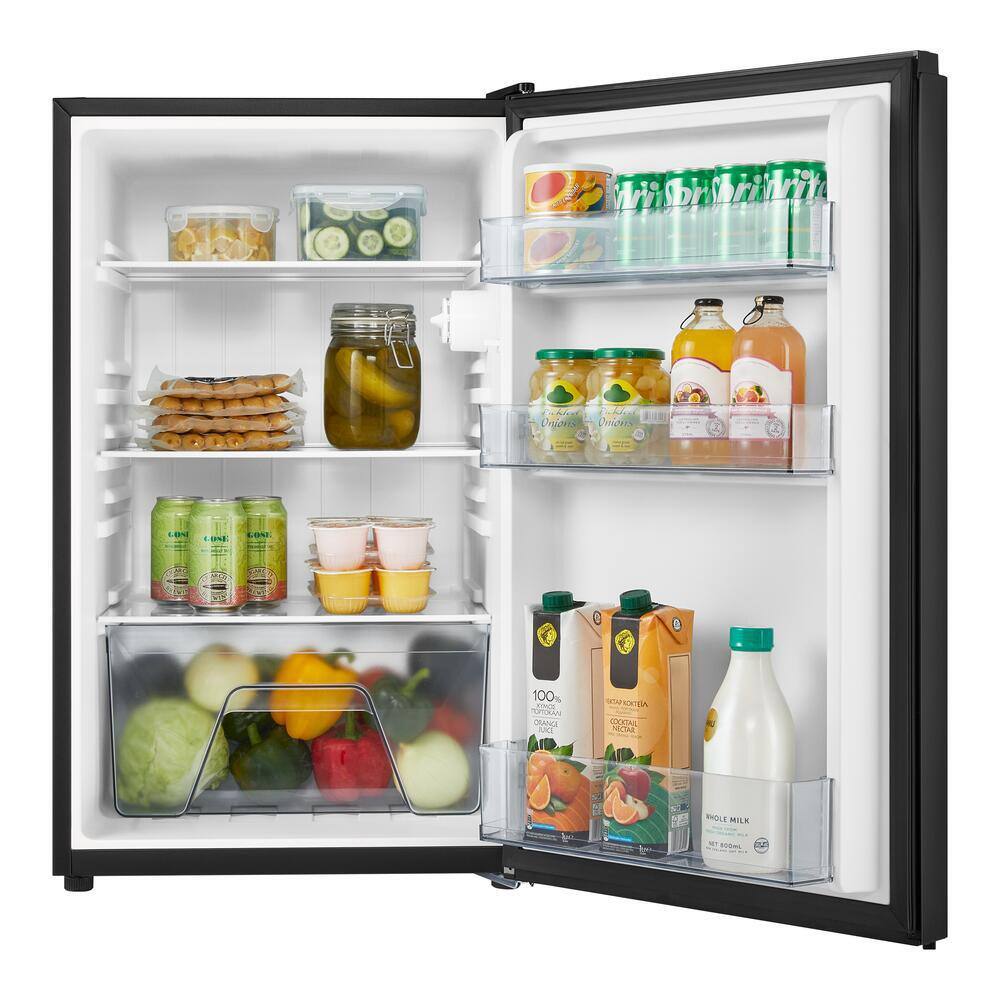 Vissani HVAR43GBE 4.3 cu. ft. Mini Refrigerator in Black, ENERGY STAR1