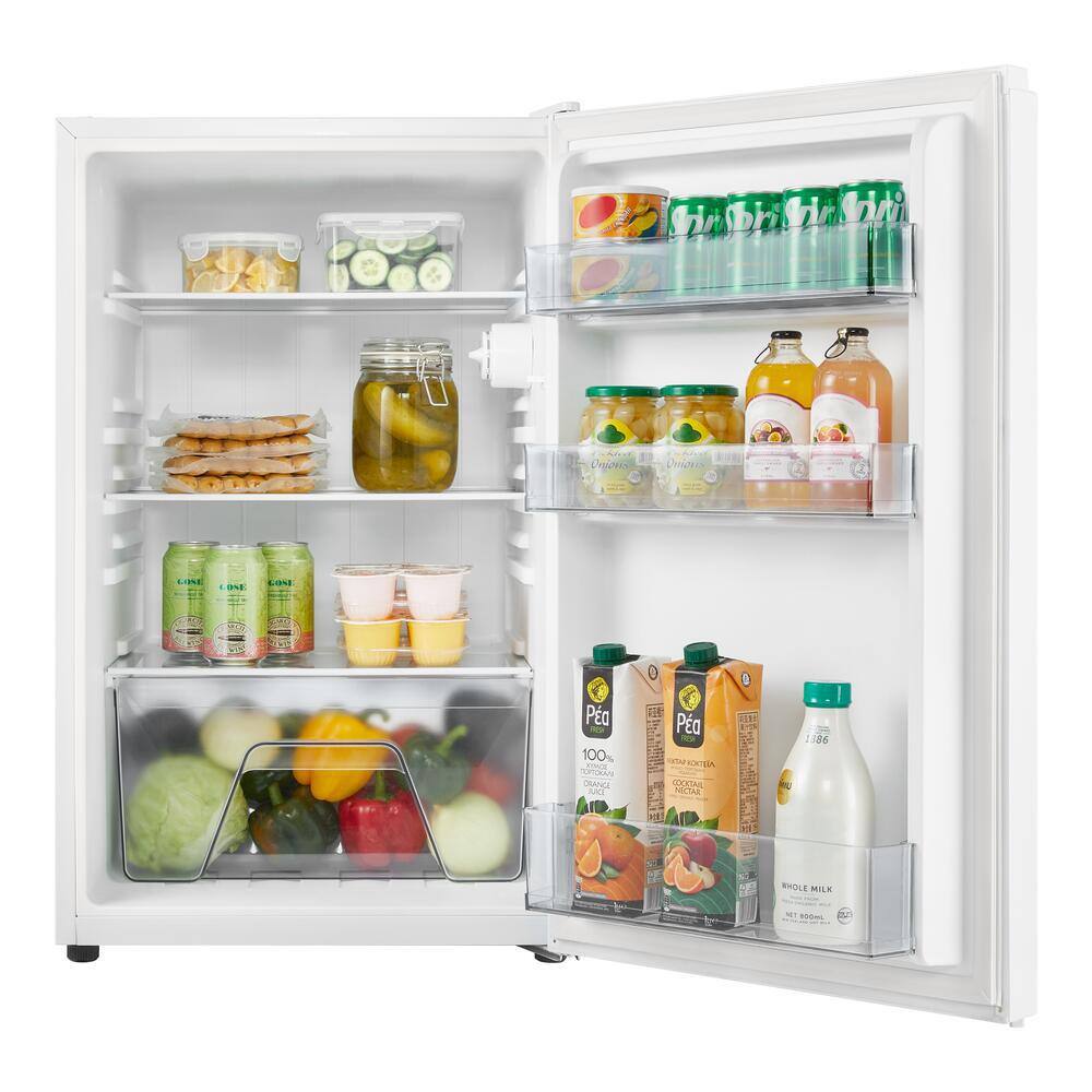Vissani HVAR43GWE 4.3 cu. ft. Mini Refrigerator in White, ENERGY STAR1
