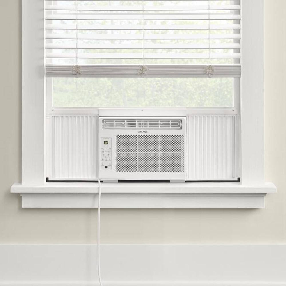 Vissani VAW05R1AWT 5,000 BTU 115-Volt Window Air Conditioner for 150 sq. ft. Rooms in White2