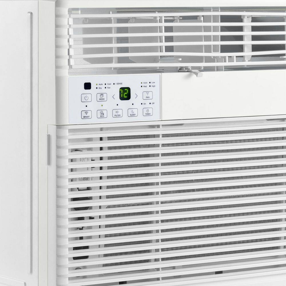 Vissani VAW10R1AWTS 10,000-BTU 115-Volt Window Air Conditioner for 450 sq. ft. Rooms in White, Powered by Hubspace8