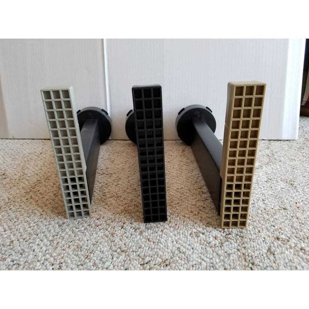 WALL DRAIN PRO WDPBC 005 Universal Retaining Wall Block Drain Black (12-Pack)2