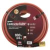 WATERWORKS CWWCFT34100 ContractorFarm 3/4 in. x 100 ft. Heavy Duty Contractor Water Hose