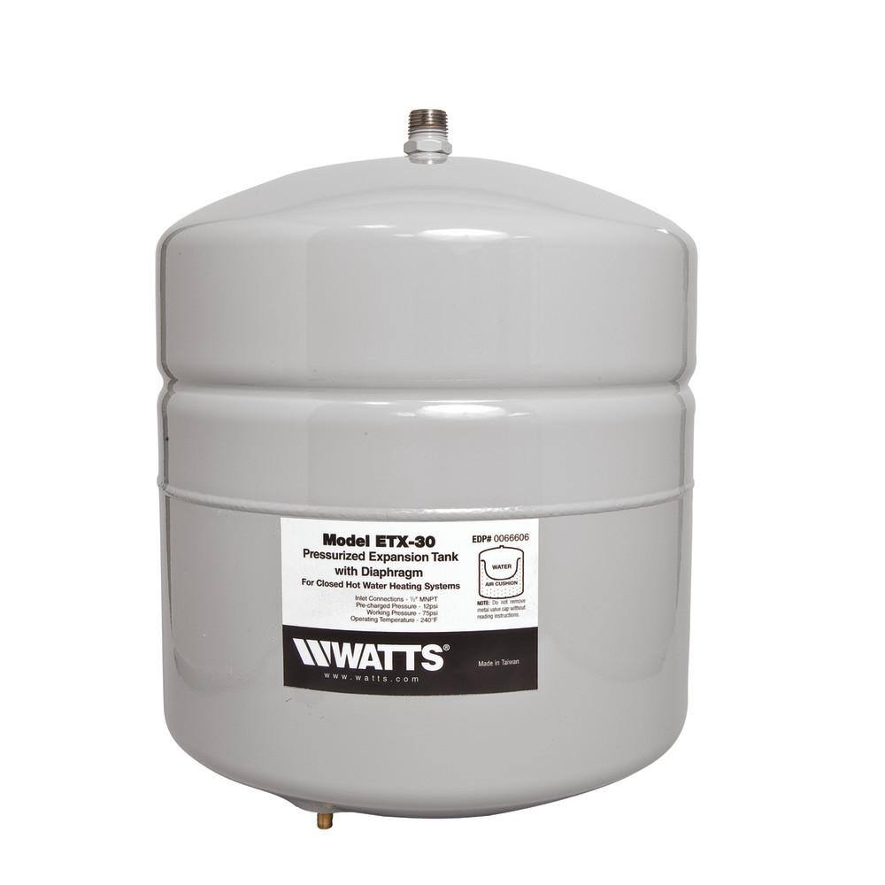 Watts ET-30 Series ETX Non-Potable Water Expansion Tank Watts ET-30 Series ETX Non-Potable Water Expansion Tank