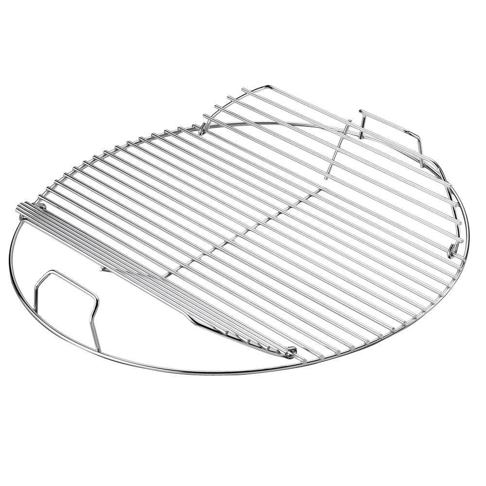 Weber 7436 Hinged Replacement Cooking Grate for 22-1 2 in. One-Touch, Performer, Bar-B-Kettle & Master-Touch Charcoal Grill Weber 7436 Hinged Replacement Cooking Grate for 22-1/2 in. One-Touch, Performer, Bar-B-Kettle & Master-Touch Charcoal Grill