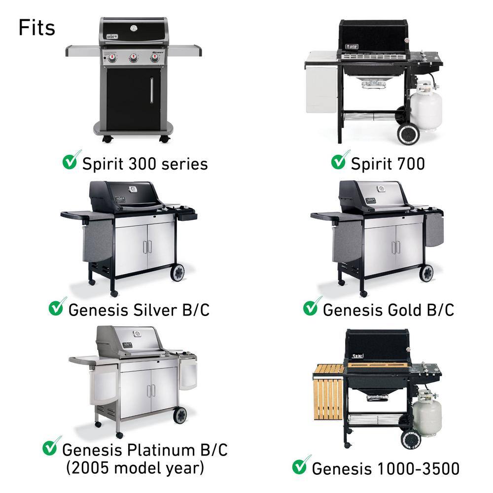 Weber 7639 Replacement Cooking Grates for Spirit 300 Series Gas Grills187