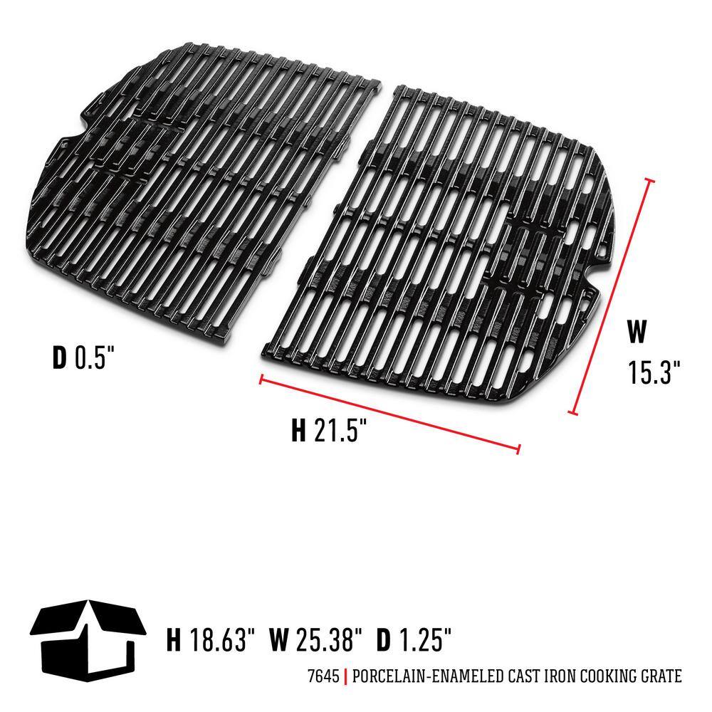 Weber 7645 Replacement Cooking Grate for Q 200 2000 Gas Grill5