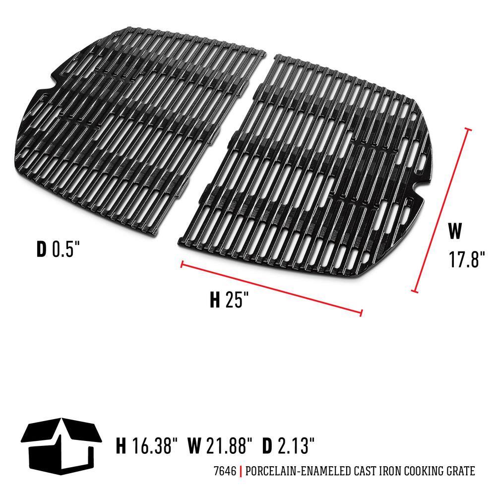 Weber 7646 Replacement Cooking Grate for Q 300 3000 Gas Grill2