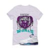 Jordan 5 OG Grape White T-Shirt (Toxic World) HQ7978-100