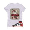 Jordan 1 High OG Black Toe Reimagined White T-Shirt (Cut from a different cloth) DZ5485-106