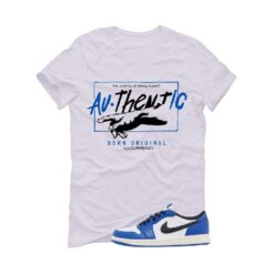 Jordan 1 Low OG Game Royal White T-Shirt (Born Original) CZ0790-140